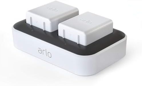 Arlo VMA5400C Accessory Dual Charging Station, Charge Up to Two Batteries, Compatible with Arlo Ultra and Pro3 Only, (Official)