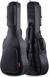 GLOW WINGS Acoustic Guitar Bag for 41 Inch Guitar | Waterproof Gig Bag with 0.5 Inch Thick Sponge Padding | Durable & Stylish Soft Guitar Case