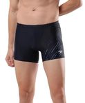 Speedo Men's Endurance 10 Hyperboom V Cut Aquashort - True Navy & True Cobalt