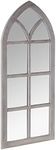 MCS Mirror, Wood, Gray