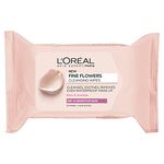 L'Oreal Paris Fine Flowers Cleansing Wipes-Dry and Sensitive Skin x25