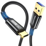 10Gbps Android Auto USB Cable, 4FT USB 3.1 Gen 2 Data Transfer & 3A Fast Charge USB A to USB C CarPlay Cable Braided Cord for iPhone 17/16/15, Galaxy S26/S25, SSD, Xbox/PS5, Tablet, Camera and More