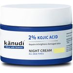 DarmDoc 2% Kojic Acid Glow Fusion Formula Night Cream For Even-Toned and Bright Skin (50 g)