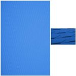 Abahub Non-Slip Traction Pad Deck Grip Mat 30in x 20in Trimmable EVA Sheet 3M Adhesive for Boat Kayak Skimboard Surfboard SUP Navy Blue