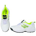 BAS Vampire Cricket Shoes (White Green, 10)