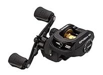 13 FISHING - Origin R1 Baitcast Reel - 6.6:1 Gear Ratio - Right Hand Retrieve (100 Size) (Fresh) - OR1-6.6-RH, Black/Gold