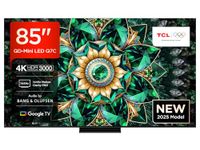 TCL 85Q7C-UK QD-Mini LED TV, 4K HDR Premium 2600, Smart TV Powered by Google TV (Dolby Vision IQ & Atmos, HVA Panel, Audio by Bang & Olufsen, 144Hz Motion Clarity Pro)
