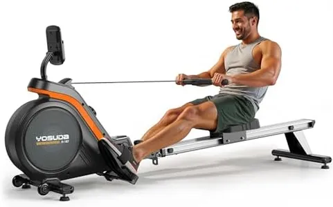 YOSUDA PRO Magnetic Rowing Machine for Home Use-Foldable Rower with 350lbs Weight Capacity and 16 Level Resistance