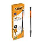 Bic Matic Original Mechanical Pencils, Perfect for School and Office Use, 0.7 mm Black (HB), Includes 3 HB Lead Refills and Eraser, 12 Count (Pack of 1)