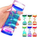 Liquid Motion Bubbler Sensory Toys - 6 Pack Liquid Timer Sensory Toys for Autistic Children, Liquid Motion Toys Or Motion Bubbler Sensory Timer for Playful Learning and Sensory Exploration