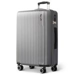 LUGG 28inch Vacay Suitcase ABS Luggage with TSA Indent Lock, Aluminium Trolley Handle, 360° Spinner Wheels, Water-Resistant & Durable Material - Airline Compatible (75 x 30 x 49cm)