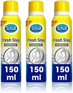 Scholl Desodorante de Pies Fresh Step Antitranspirante - Spray 150ml x 3 Unidades