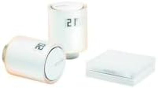 Netatmo NVP-PRO Starter Pack pour logement collectif avec 2 Têtes Thermostatiques Intelligentes et connectées et 1 relais