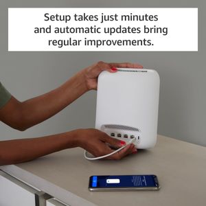 Amazon eero Max 7 Mesh WiFi Router – High-Speed Whole Home Coverage