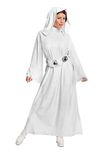 Rubie's Women's Star Wars Classic Deluxe Princess Leia Costume, White, Medium