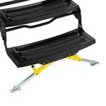 Lippert Solid Stance RV Step Stabilizer Kit for 5th Wheels, Travel Trailers and Motorhomes (2020109777)