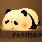 YuanDian Panda Night Light, Gift for Adults Teens and Babies. Decorate Kids' Bedroom with Cute Silicone Duck Nightlights, Christmas Birthday Gift for Children and Toddlers