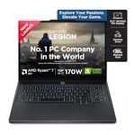 Lenovo Legion 5 2025 AMD Ryzen 7 260 | NVIDIA RTX 5060 8GB (16GB RAM/1TB SSD/WUXGA IPS/165Hz/15(39.6cm)/Windows 11/Office 2024+AI Now/Black/2.5Kg), 83M00074IN AI Powered Gaming Laptop