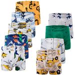 JackLoveBriefs Boys Cool Cotton Boxer Brief Underwear (4-5T)