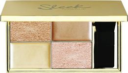 Sleek MakeUP Highlighting Palette, Four Dazzling Shades for a Supercharged Glow, Long Lasting and Lightweight, Intense Colour, Cleopatra’s Kiss