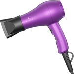 Mini Travel Hair Dryer Powerful 1000W Ceramic Compact Blow Dryer with Concentrator DC Motor Quite Lightweight Dryer for RV & Pouring Art