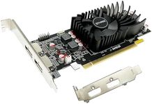 QTHREE AMD Radeon R7 240 2GB Graphics Card,Dual HDMI,GDDR5,128 Bits,Low Profile Video Card for PC Gaming,Computer GPU,PCI Express x8 3.0,DirectX11,Low Power