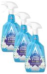 Astonish Daily Shower and Shine, Vegan and Cruelty-free Shower Spray, 750ml, White Lilies (Pack of 3)