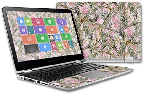 MightySkins Protective Vinyl Skin Decal HP Pavilion x360-13 (2015) Touch Laptop case wrap Cover Sticker Skins TrueTimber Mc2 Pink