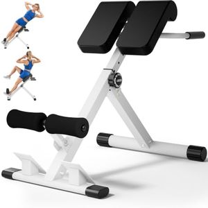 Roman Chair Multi-Function Back Extension Bench for Men & Women Home Gym | Height & Angle Hyperextension Bench for Hip,Targets Back,Abs & Core, Crunches & Lower Back Training,300 lb Capacity
