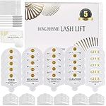 2023 Upgrade Lash Lift Kit, Eyelash Perm Kit, 2 In 1 Sachet Brow Lamination Eyelash Lift Kit, Professional Semi-Permanent Lash Lifting Perming Wave Suitable For Salon DIY at Home