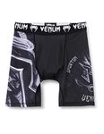 Venum Men's Gladiator 3.0 Vale Tudo Shorts L, Black/White, Large