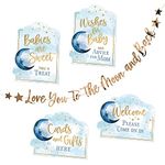 Lillian Rose"Love You to The Moon and Back" Baby Shower Decoration Signs and Bunting