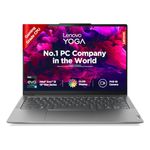 Lenovo Yoga Slim 6 13th Gen Intel Evo Core i5 13500H 14"(35.5cm) WUXGA OLED 400Nit Laptop (16GB/512GB SSD/Win 11/Office 21/Backlit KB/1Yr Warranty/Alexa/3 Month Game Pass/Storm Grey/1.3Kg), 83E00006IN