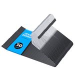 ERA Accents Metal Pants Hangers for Men- Pant Hangers Non Slip Open Ended Trouser Hanger, Black Dress Pants Hangers for Men, Slim Hangers for Pants (30)