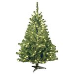 National Tree 4 Foot Kincaid Spruce Tree with 100 Clear Lights (KCDR-40LO-S)