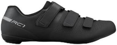 SHIMANO SH-RC102 Bicycle Shoes, Black, 10-10.5 Men