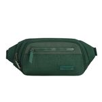 Travelon Anti-Theft Metro Waistpack, Forest Heather, One Size, Travelon Anti-theft Metro Waistpack