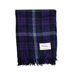 The Scotland Kilt Company Scottish Highland 100% Wool Knee Rug in Scottish Heritage - Fringed Edges, Lightweight Soft Plaid Shawl