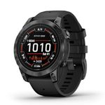 Garmin epix PRO Gen 2, 47mm Premium Multisport GPS Smartwatch, AMOLED Touch Screen, Advanced Health and Training Features, Built in Flashlight, Adventure Watch with up to 16 days battery life, Black