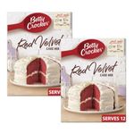 Cake Mix Bundle Containing Betty Crocker Red Velvet 425g (2 Pack)