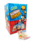 CRAZY CANDY FACTORY Mini Gummy Burgers 10G A Great Novelty Sweet 100 in Each Box