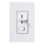 Lutron SELV-300P-WH Skylark Electronic Low-Voltage Single-Pole Dimmer, White