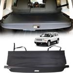 CARORMOKE Retractable Cargo Cover Luggage Cover Privacy Shade Trunk Cover Security Shield Black Compatible with 2008-2016 Jeep Patriot Jeep Compass (Upgrade Version: Including a Small Flap)