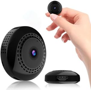 PKST WiFi CCTV Security Camera 1080p Full HD for Home Indoor Focus Magnet Mini WiFi Magnetic Live Stream IP Wireless Audio Video Camera for Home Offices Security (Mini Magnet)