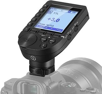 NEEWER QPRO-S TTL Wireless Flash Trigger Compatible with Sony 1/8000s HSS Large LCD Screen Slanted Design 5 Group Buttons 9 Customizable Functions for Q4 Q3 Z2 Z1 Z760 NW760 S101-300W PRO/400W PRO