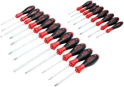 Wiha 30299 Pro Tool Set with SoftFinish Grip, 20 Piece