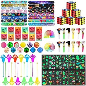DAZZTIME 82 PièCes Jouets Assortiment ,Party Favors Jouets pour Enfants,Pinata Remplissage,Cadeaux de FêTe Anniversaire et Prix Du TréSor Pour Fille GarçOn