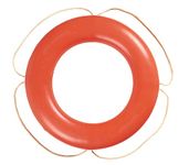 Taylor Made Products 570001 AER-O-Buoy Canadian Coast Guard Approved Boat Life Ring (24", Orange)