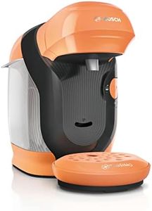 Bosch Tassimo Style TAS1106 Coffee Machine by, 70 Drinks, Fully Automatic, Suitable for All Cups, Space-Saving, Apricot/Anthracite, 1400 W