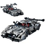 UNCLE BRICK Holiday Camper Van with Friend Picnic Party,Compatible with Lego Camper Van car,Camper Van with Travel Trailer,Camper Van Building Set Toy for Boys Age 8-12(1475pcs)